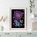 5D DIY Dreamcat Partial Special Shape Diamond Painting Art Drawing MX123 Newly