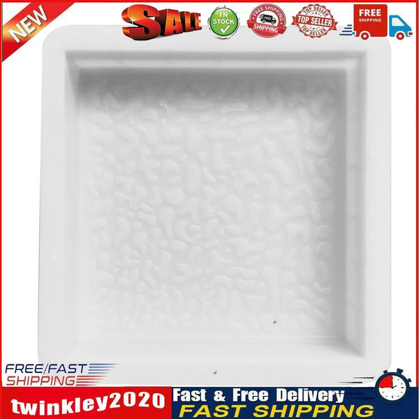 Reusable Garden Road Mold DIY Manually Paving Concrete Cement Brick Mould Newly