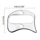 Steel Handheld Scraping Board Massager Massage Tool Gua Sha Muscle Massage