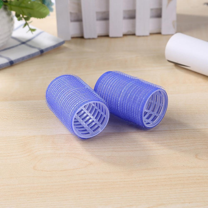 12pcs Self Grip Hair Rollers Hairdressing Home Use DIY Hair Curlers (40mm) Newly