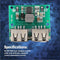 HW-681 DC-DC Step Down Power Module Dual USB 5V 3A Car Charging Buck Board
