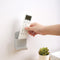Remote Control Storage Case Wall Mounted Phone Rack Plug Holder Home Organizer