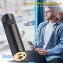 5pcs 3.5mm Female Stereo Headset 3-Pole 3.5mm Audio Adapter Connector Converters