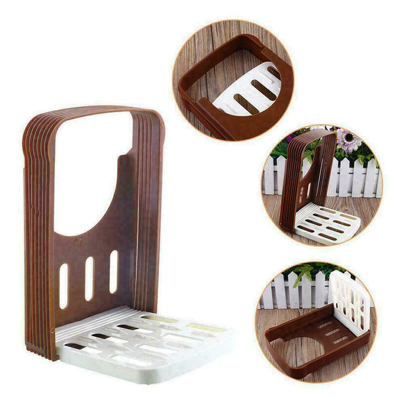 Bread Slicer Cutter Molds Toast Loaf Sandwich Cutting R4U2 Guide Maker I0D5