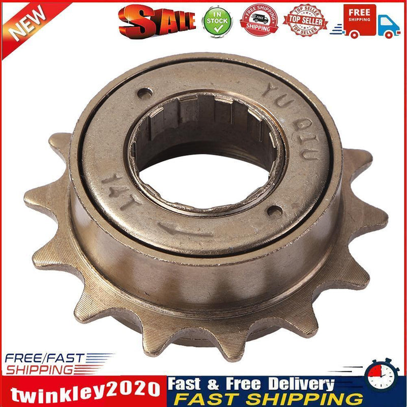Cycling Single Flywheel Speed Electric Bike Freewheel Sprocket Parts (14T) Newly
