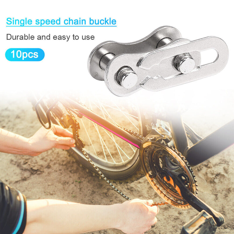 10pcs Universal Road Bike Chain Link Connector Set Bicycle Chain Joint Buck
