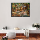 5D Diamond Painting Kit DIY Forest Elks Full Square Drill Mosaic Picture Decor