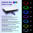 Adjustable RGB Base LED Light Stand Vertical Holder for PS5 Host Game Console