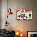 Home Weatherproof Retro Chic Farm Vehicle Sign Iron Painting Wall Art Drawing