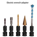 1/2 Inch Square To 1/4 Inch Hex Ratchet Socket Wrench Sockets Adapter (B) Newly