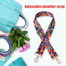 Fashion Bag Strap Geometric Pattern Handle Shoulder Belts for Women Handbags