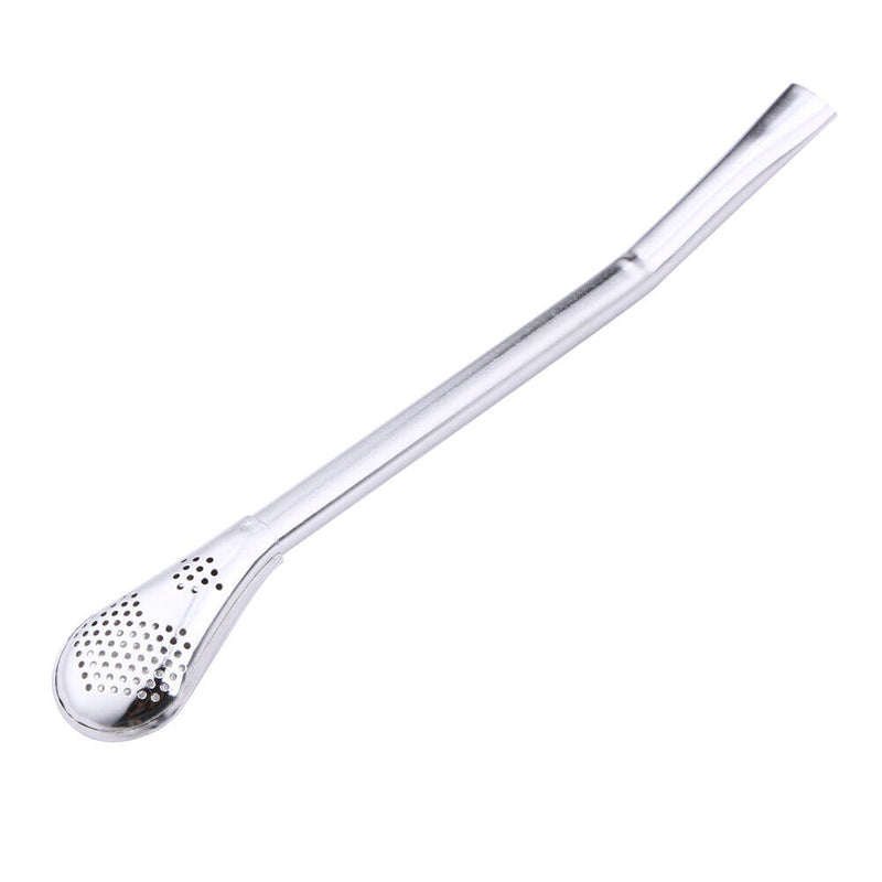 Stainless Steel Drinking Straw Filter Handmade Yerba Mate Tea Bombilla Tool