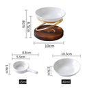 Shape Aromatherapy Burner Essential Oil Lamp Tealight Holder Aroma Diffuser