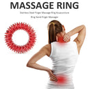 Stainless Steel Finger Massage Acupuncture Rings Hand Finger Health Care Tools