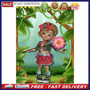 5D Diamond Painting DIY Cartoon Girl Full Round Drill Picture Home Decoration