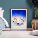 5D Diamond Painting Snowman Penguin Full Round Drill Mosaic DIY Rhinestone Arts