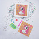 DIY Diamond Painting Full Round Crystal Drill Animal Decor for Kids (DX054)