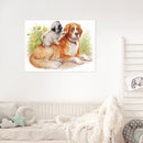 Dog Puppy Oil Paint By Numbers Hand Painted Frameless Painting Home Art Ornam