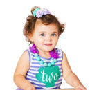 Headdress Chiffon Flower Mermaid Headband Elastic Starfish Hair Band