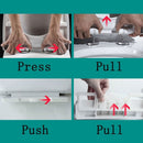 Toilet Cover Seats Scratch-resistant Top Fixing Hinges Bathroom Supply