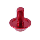 2pcs Aluminum Bicycle Water Bottle Cage Bolt Bottle Holder M5x10mm(Red) Newly