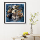 Oil Painting By Numbers Acrylic Handmade Animal World Digital Picture Art Decor