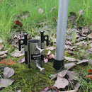 Camping Stainless Steel Sunshade Pole Fixing Pipe Awning Rod Holder Tent Pole