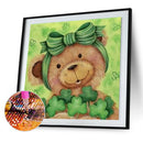 Diamond Painting 5D DIY cartoon bear Round Drill Rhinestone Picture(B3347)
