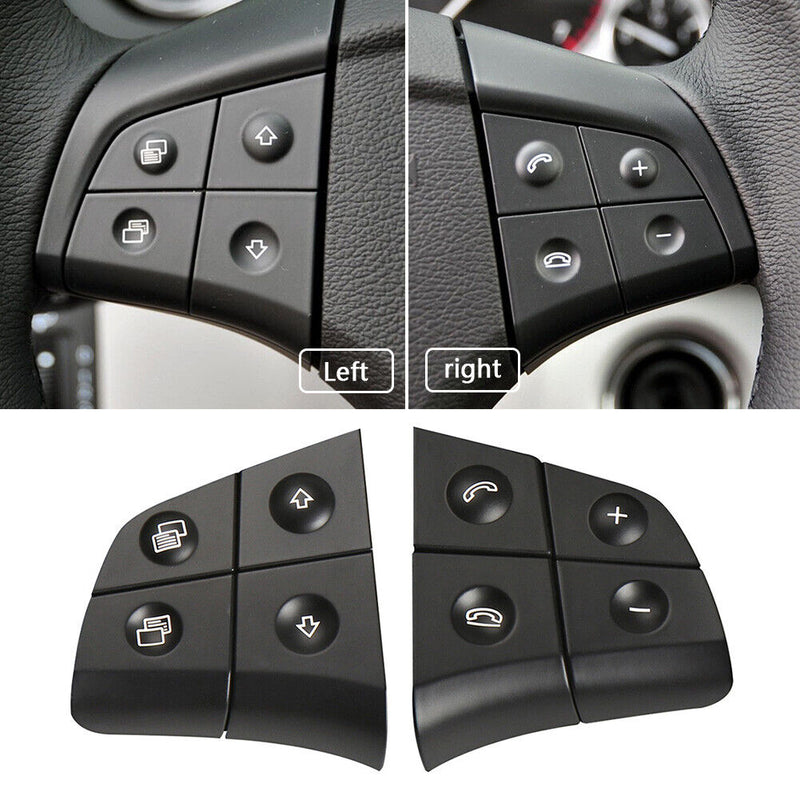 1 Pair Car Steering Wheel Switch Control Button for Benz R-Class W251 2006-2009