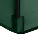 Sunshade Umbrella Cover Outdoor Garden UV Cloth (Dark Green 2.7m 6 Bone)