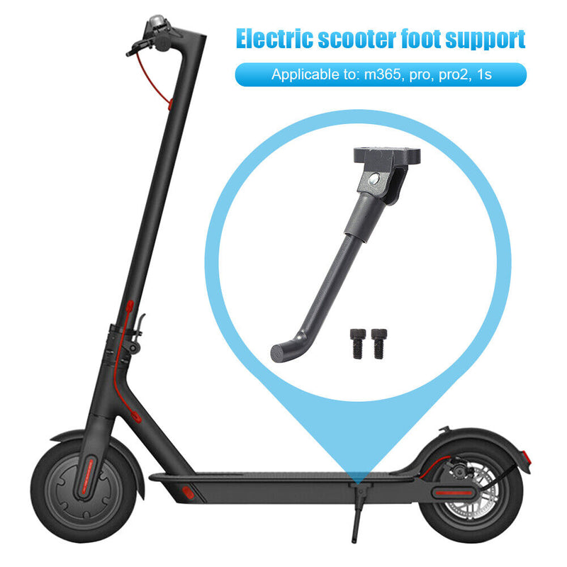 Electric Scooter Foot Support with Covers Screws for M365 Side Parking Stand