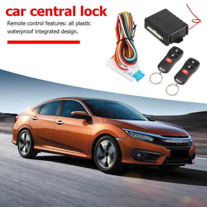 Car Remote Central Door Lock Locking Kit Keyless Entry Alarm System 410/T109