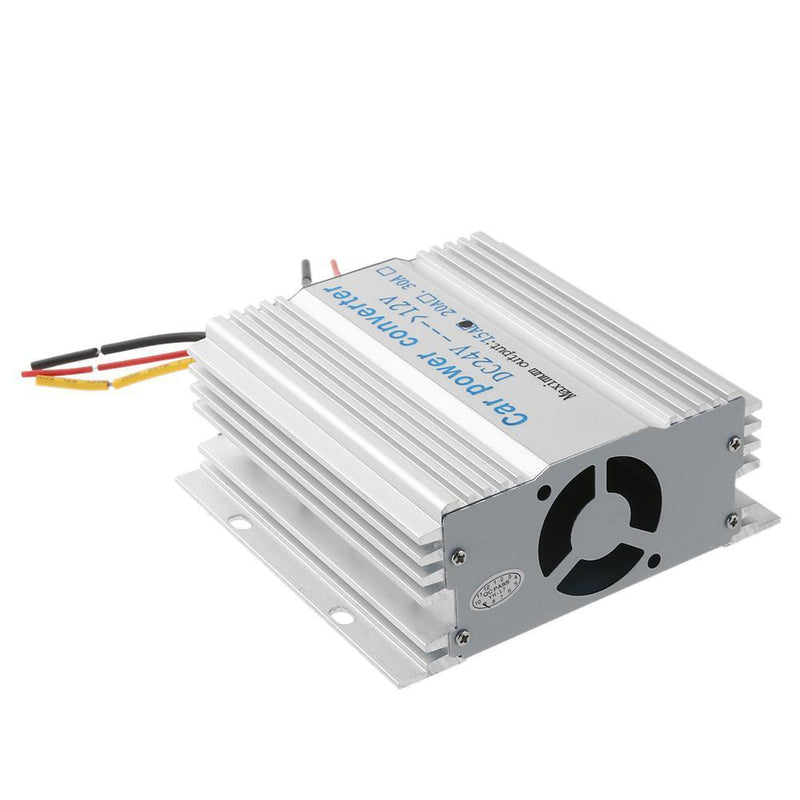 Car Truck 24V to 12V DC to DC Inverter Transformer Step Down Converter(15A)