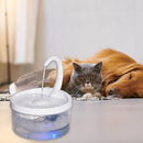 Automatic Cat Water Fountain Faucet Filter Pet Drinker (Upgrade w/ LED)
