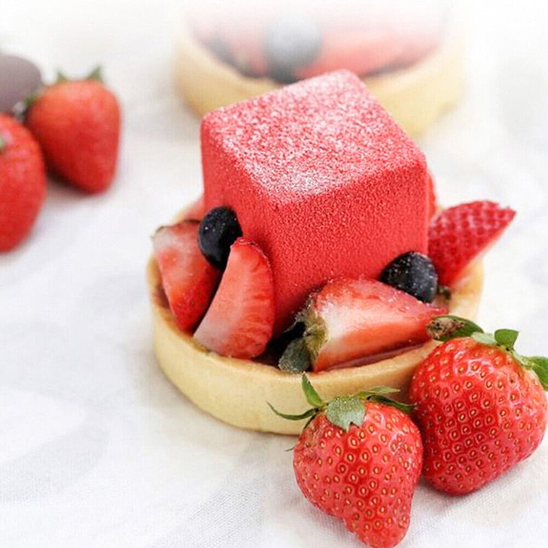 15 Holes Cube Square Cake Mold DIY Silicone Dessert Decorating Kitchen Tool