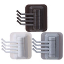 Storage Rack Towel Hanger Rack Hooks Wall Door Hook Key Holder Self Adhesive