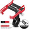 2pcs Bike Cell Phone Holder Handlebar Clip GUB P10(Black Red)