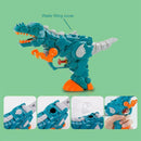 Children's Portable Water Gun Dinosaur Water Squirt Swimming Gun Beach Poo E6B4