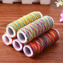 5pcs Rainbow Color Sewing Thread Hand Quilting Embroidery Sewing Thread Newly
