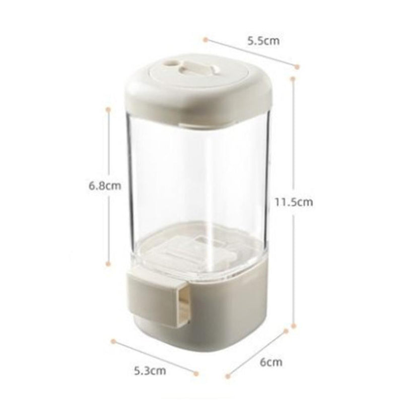 Salt Control Bottle Press Quantitative Seasoning Jar BBQ Limit Salt Shaker
