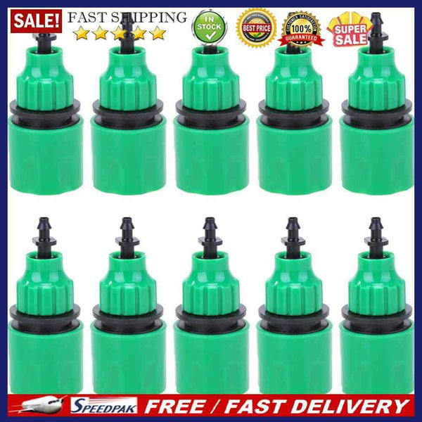 10pcs 47/811 Pipe Barb Quick Connector Garden Irrigated Watering Fittings