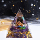 Crystal Pyramid Energy Collection Meditation Orgone Chakra Amethyst Crafts