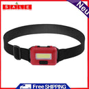 3 Modes Waterproof COB LED Outdoor Headlight Headlight Flashlight