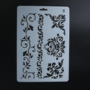 Theme Hollow Ruler Template DIY Photo Album Drawing Tool Lace Edge