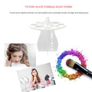 Multifunction Stand Display Cosmetic Clean Tool Wash Makeup Brush Holder Rack