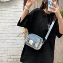 Women Simple Crossbody Money Bag Cute Casual Satchel Girls Zipper Shoulder Pouch