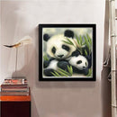 5D Diamond Panda Love Painting DIY Cross Stitch Needlework Craft Home Decor