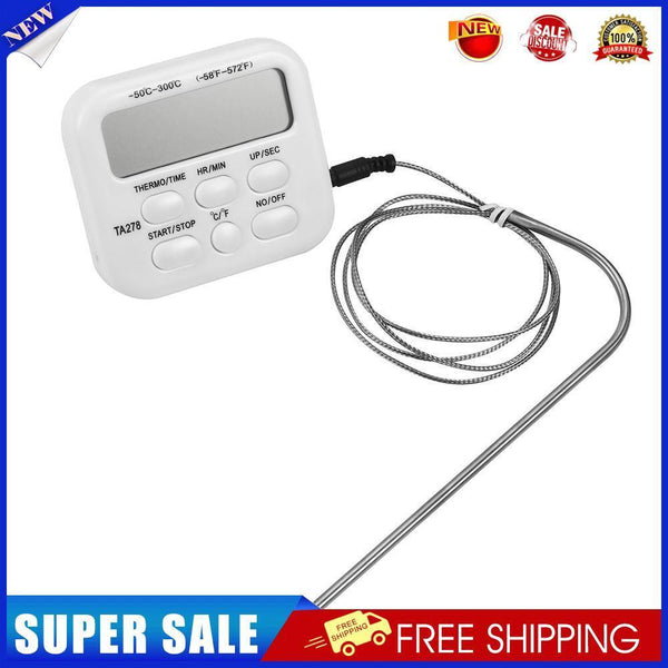 Digital Kitchen Meat Cooking Food Probe Oven Electronic BBQ Thermometer