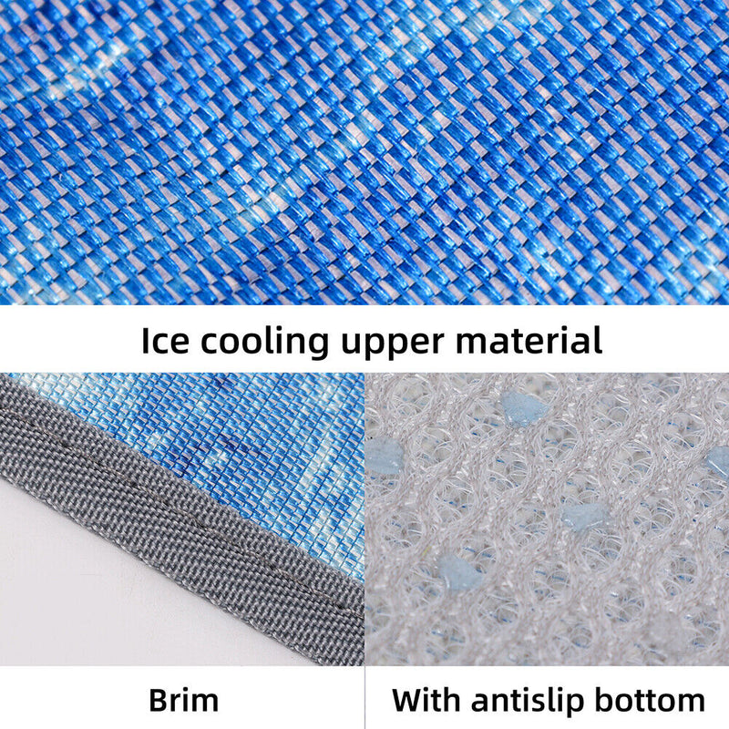 #A Pet Ice Silk Cool Mat Bed Mattress for Small Medium Large Dogs Cats Supplies
