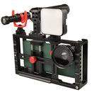 VD-F1 Video Camera Cage Stabilizer Film Making Rig Case Mobile Phone Grip Stand
